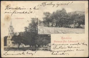 Baranyaszentlőrinc Szabadság tér, Fő utca (fl)