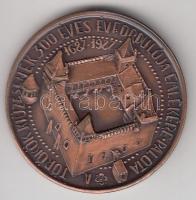 Buda István (1952-) 1987. "MÉE Budapest / Pálfy Tamás Palotai Kapitány" Br emlékérem (42,5...