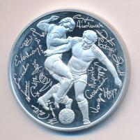 Bognár György (1944-) 1986. "Labdarúgó Világbajnokság Mexikó" ezüstözött Al emlékérem T:PP