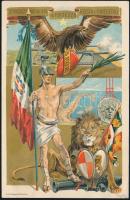 Italian artillerry regiment, Fortezza litho