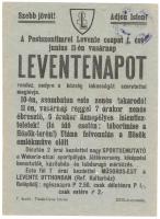 1944 Levente-est szórólap