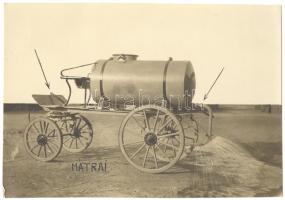 cca 1930 A Mátrai tűzoltószer-gyár tűzoltókocsija fotó / Fire extinguisher car photo 18x11 cm