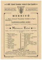 1944 MOVE est a bombakárosultak javára