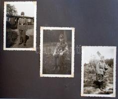 3. Birodalom Birodalmi munkaszolgálat: több mint 40 fényképet, továbbá néhány képeslapot, újságkivágást tartalmazó kis gyűjtemény albumban