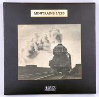 Mini vasút modell, Orient expressz (1:220), eredeti dobozában, magyarázó füzettel