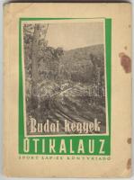 Dr. Pápai Miklós: Budai hegyek útikalauz. Sport Lap és Könyvkiadó 1956. Foltos.