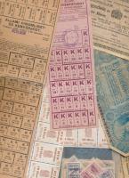 1942. Állami Finomliszt és Kenyérjegy / Állami Kenyérpótjegy, Szolnok + 1993/94 HTO utalvány 18x10 l...