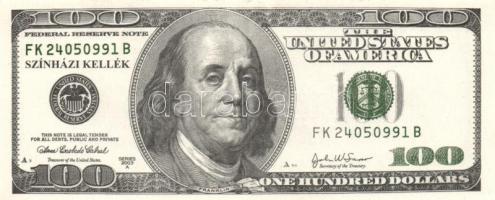 9db (8klf) színházi kellékpénz, közte 10$ "Az örökös" Sinkovits Imre - Zolnai Zs./Latinovits Z. T:II + "Bank of Nemzeti" 20Ł + Csiky Gergely Színház kellékpénze (2x) + NDK Színházművészeti Napjai 20M T:vegyes