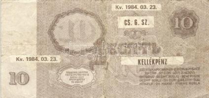 9db (8klf) színházi kellékpénz, közte 10$ "Az örökös" Sinkovits Imre - Zolnai Zs./Latinovi...