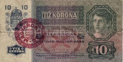 1912. 100K (4x) + 1913. 20K II. kiadás (5x) + 1914. 50K + 1915. 10K (3x) + 1918. 10.000K mindegyik b...