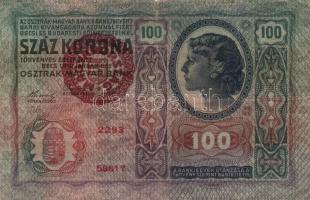 1912. 100K (4x) + 1913. 20K II. kiadás (5x) + 1914. 50K + 1915. 10K (3x) + 1918. 10.000K mindegyik b...