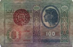 1912. 100K (4x) + 1913. 20K II. kiadás (5x) + 1914. 50K + 1915. 10K (3x) + 1918. 10.000K mindegyik b...