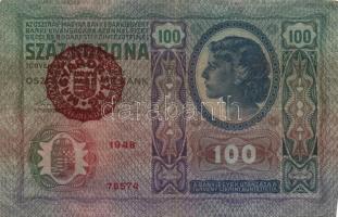 1912. 100K (4x) + 1913. 20K II. kiadás (5x) + 1914. 50K + 1915. 10K (3x) + 1918. 10.000K mindegyik b...