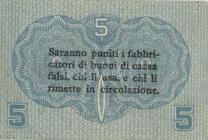 Olaszország/Velence/osztrák-magyar megszállás 1918. 5c + 10c + 50c (2x) + 1L (3x) + 2L (2x) + 10L (2...