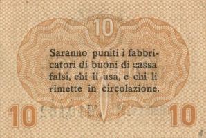 Olaszország/Velence/osztrák-magyar megszállás 1918. 5c + 10c + 50c (2x) + 1L (3x) + 2L (2x) + 10L (2...