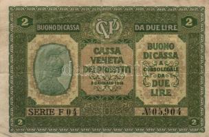 Olaszország/Velence/osztrák-magyar megszállás 1918. 5c + 10c + 50c (2x) + 1L (3x) + 2L (2x) + 10L (2...