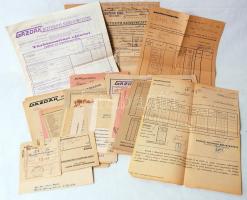 1933-1954 A Magyar Gazdák biztosító szövetkezete biztosítási iratok