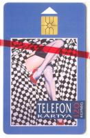 1992 Piros cipők használatlan telefonkártya