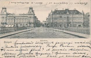 Szeged Híd utca, Jovanovits Elemér és Fehn Gyula és Társai kereskedése