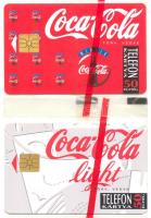 1994 2 db Coca Cola használatlan telefonkártya