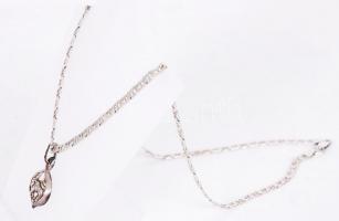 Ezüst nyaklánc ezüst bika medállal / Silver necklace with bull medal 16,2g (0,925)