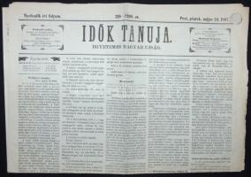 Régi újságok 1867-től az 1956-os forradalomig. Idők tanúja, Magyar Közlöny, Néphadsereg Magyar Nemze...