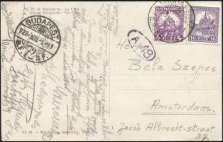 Budapest XIII. Margitsziget Klubház. Szepes Béla gerelyhajítónak küldve