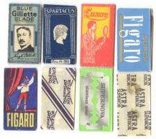 cca 1930 10 db borotvapenge / razor blades