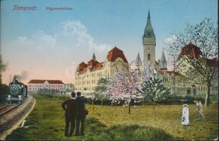 Temesvár main grammar school, locomotive (Rb)