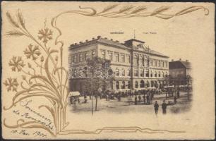 Debrecen Tisza Palota, Doszpoly János üzlete, Emb. (EK)