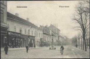 Debrecen Piac utca, Szifft Aladár üzelte, Wallerstein Fülöp fiainak üzlete
