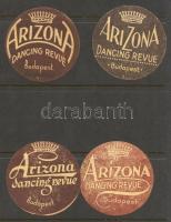 cca 1930 Arizona mulató reklámkorong 4x