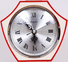 Asztali japán óra, felhúzós, működik, m:24 cm