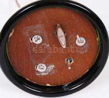 Zenélő boros pohár, osztrák lovassal, matricás, hibátlan, működik (ha felemelik bekapcsol), m:16 cm