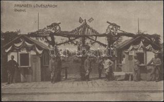 Budapest II. Pasarét lövészárok, bejárat (Rb)