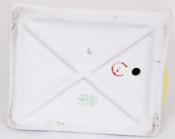 Kézzel festett, jelzett Hollóházi porcelán akt / 
Hand painted Hollóházi porcelain nude, 30cm