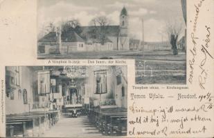 Temesújfalu catholic church