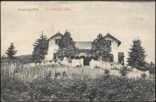 Balatongyörök Szentkirályi villa