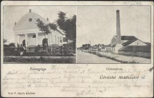 Abádszalók Zsinagóga, gőzmalom