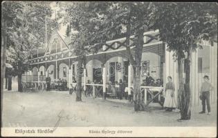 Előpatak restaurant of György Kásás