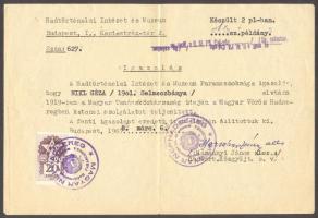 1967 1919-es vöröskatona igazolása