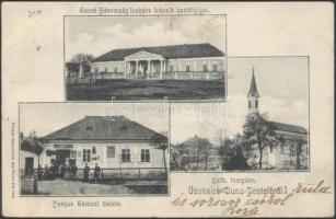 Dunapentele Farkas Sámuel üzlete, Szentháromság Lukács László kastély