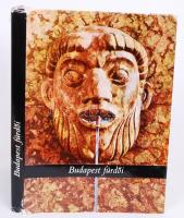 Budapest fürdői. Bp., é.n., Pannónia. Gazdagon illusztrált, kiadói egészvászon kötésben, védőborítóval