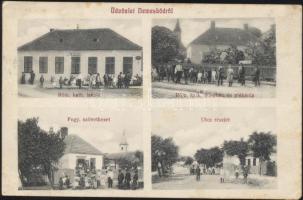 Nemesbőd fogyasztási szövetkezet, Római katolikus iskola, templom és plébánia (EK)