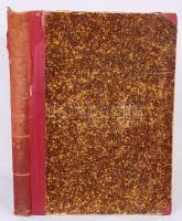 1908 Vasárnapi Újság. Szerk. Hoitsy Pál. 55. évf. II. félév. Kopottas félvászon kötésben. első újság...