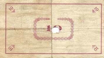 Pápa 1919. május 8. "Pápai csekk" 10K "A" (3x) + 20K "B" (10x) + 50K &...