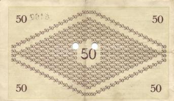 Pápa 1919. május 8. "Pápai csekk" 10K "A" (3x) + 20K "B" (10x) + 50K &...