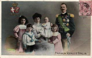Vittorio Emanuele III and his famliy (fa)