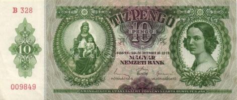 1936. 10P (8x) sorszámkövetőek is T:I,I-