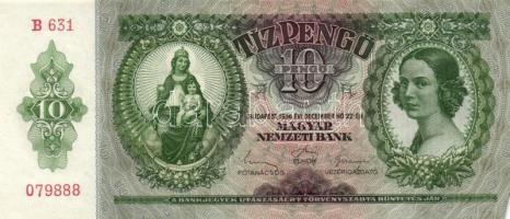 1936. 10P (8x) sorszámkövetőek is T:I,I-